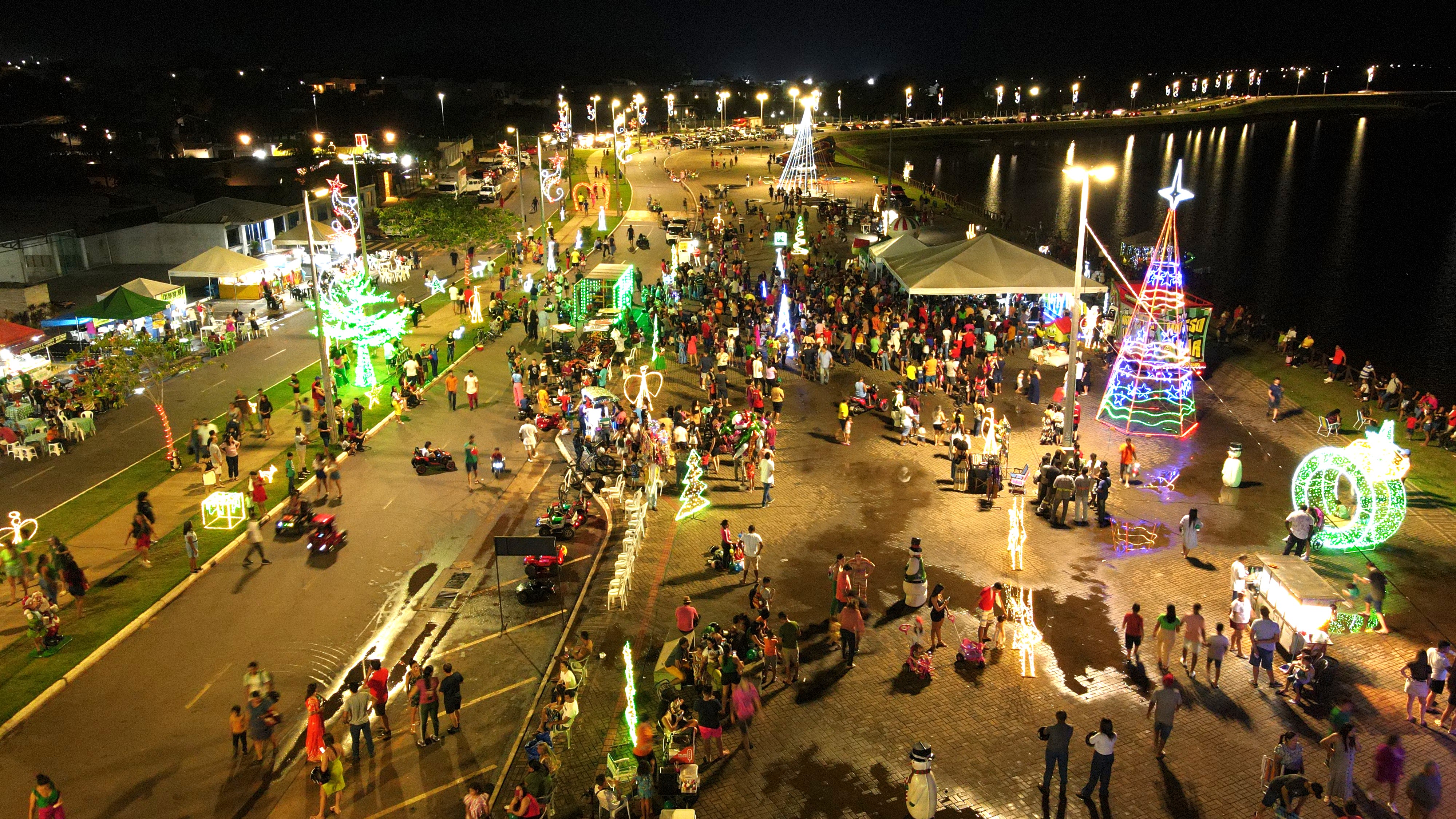 A estrutura na Via Lago terá banheiros químicos, limpeza urbana e esquema de segurança composto pela GMA, PM e segurança privada contratada para garantir o bem-estar dos participantes