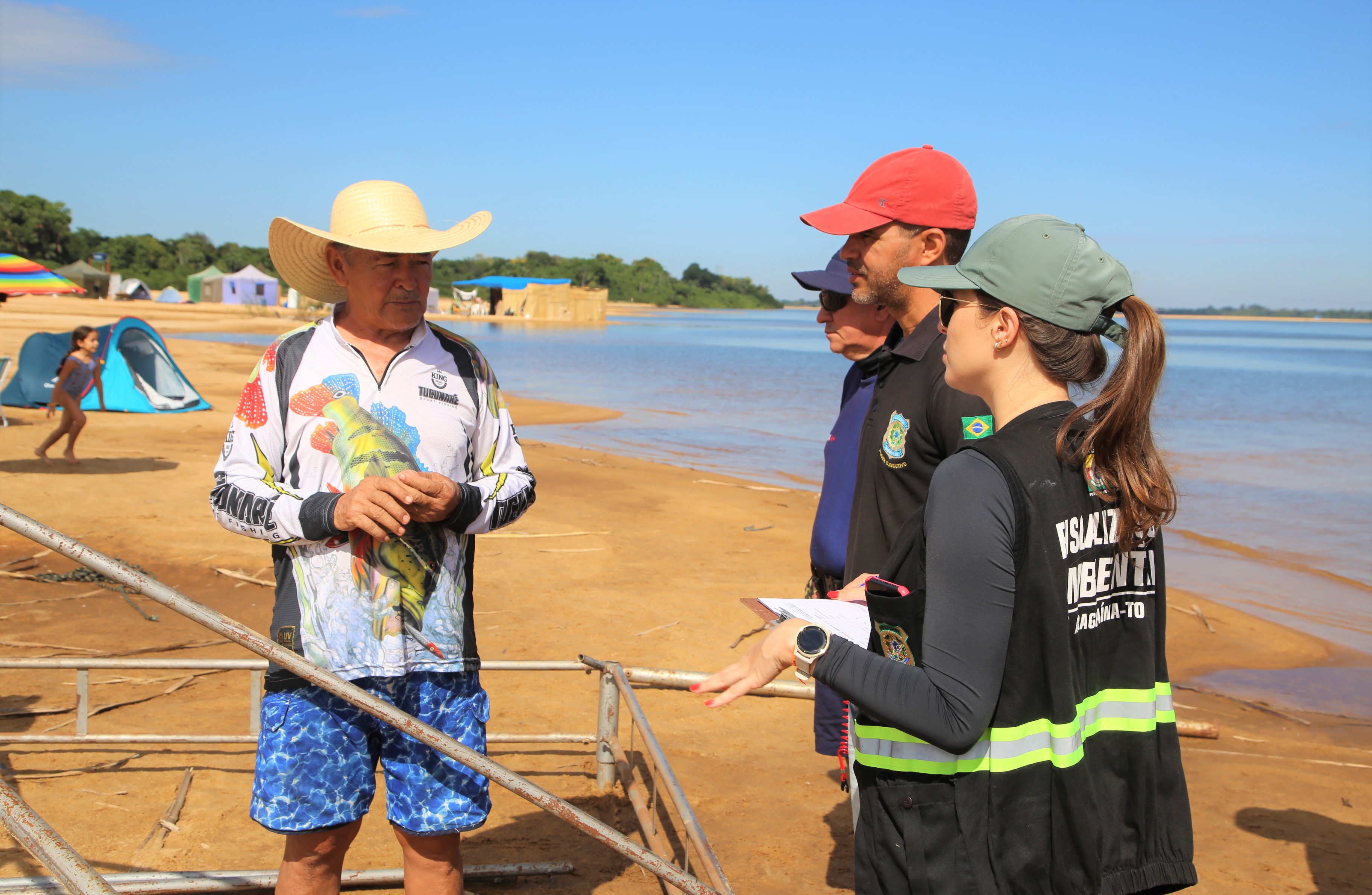 Para manter o controle do cumprimento das medidas, a Prefeitura de Araguaína realizou 50 cadastros dos campistas e frequentadores do Garimpinho