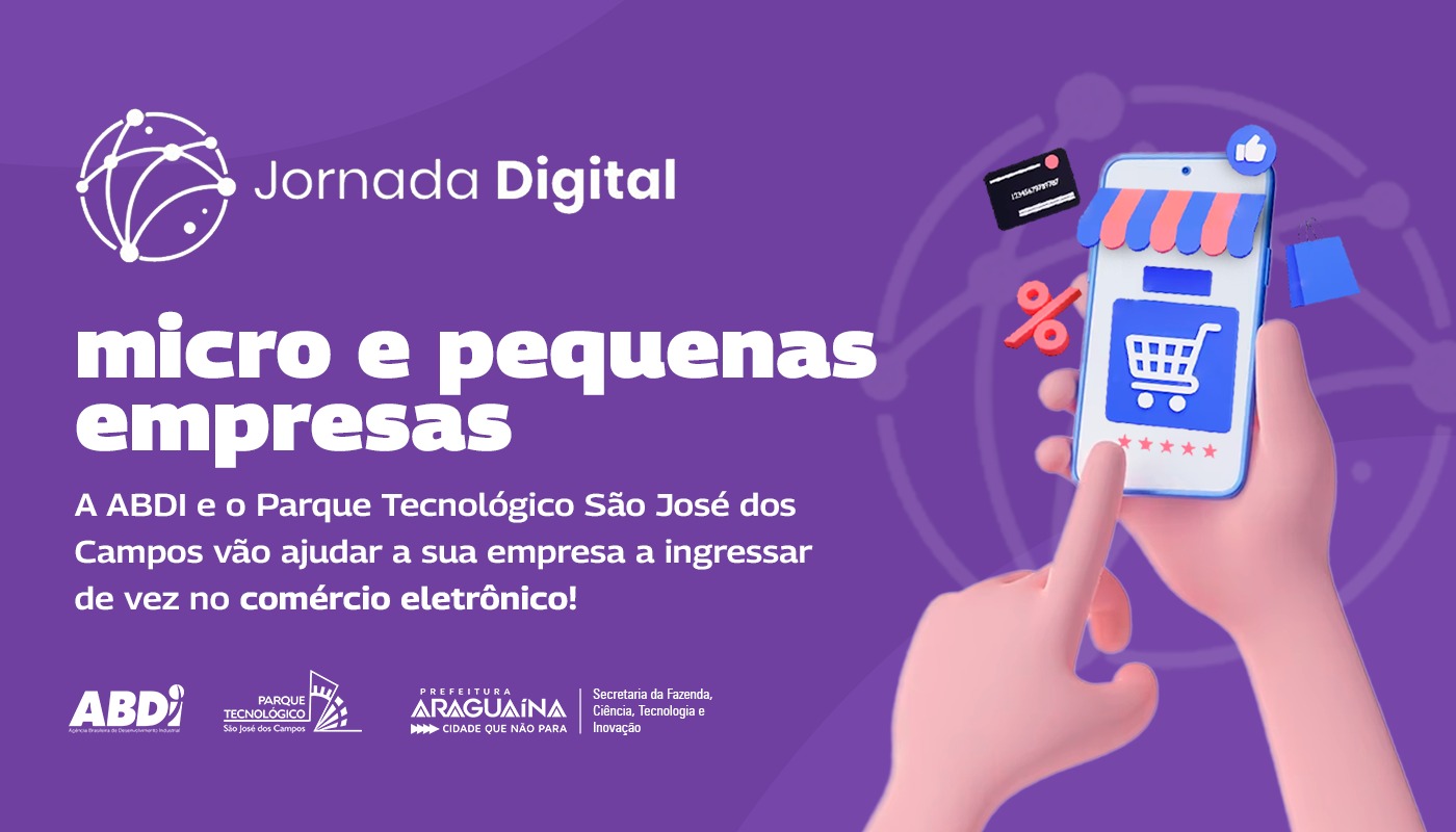 Jornada gratuita de transformação digital está disponível para micro e pequenos empresários de Araguaína