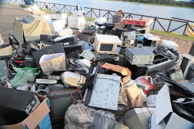 Logística Reversa: População de Araguaína já fez o descarte correto de quase 15 toneladas de eletrodomésticos e eletrônicos
