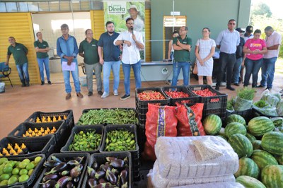Mais de 4 toneladas de alimentos da agricultura familiar são entregues a instituições beneficentes de Araguaína