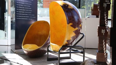 Reciclarte de Araguaína dá aula de reaproveitamento em exposição no Tribunal de Justiça do Tocantins