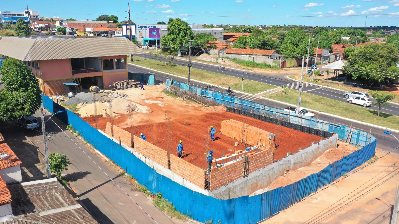 As obras iniciaram neste primeiro trimestre no antigo prédio da Feirinha e mais de 20% dos serviços foram executados