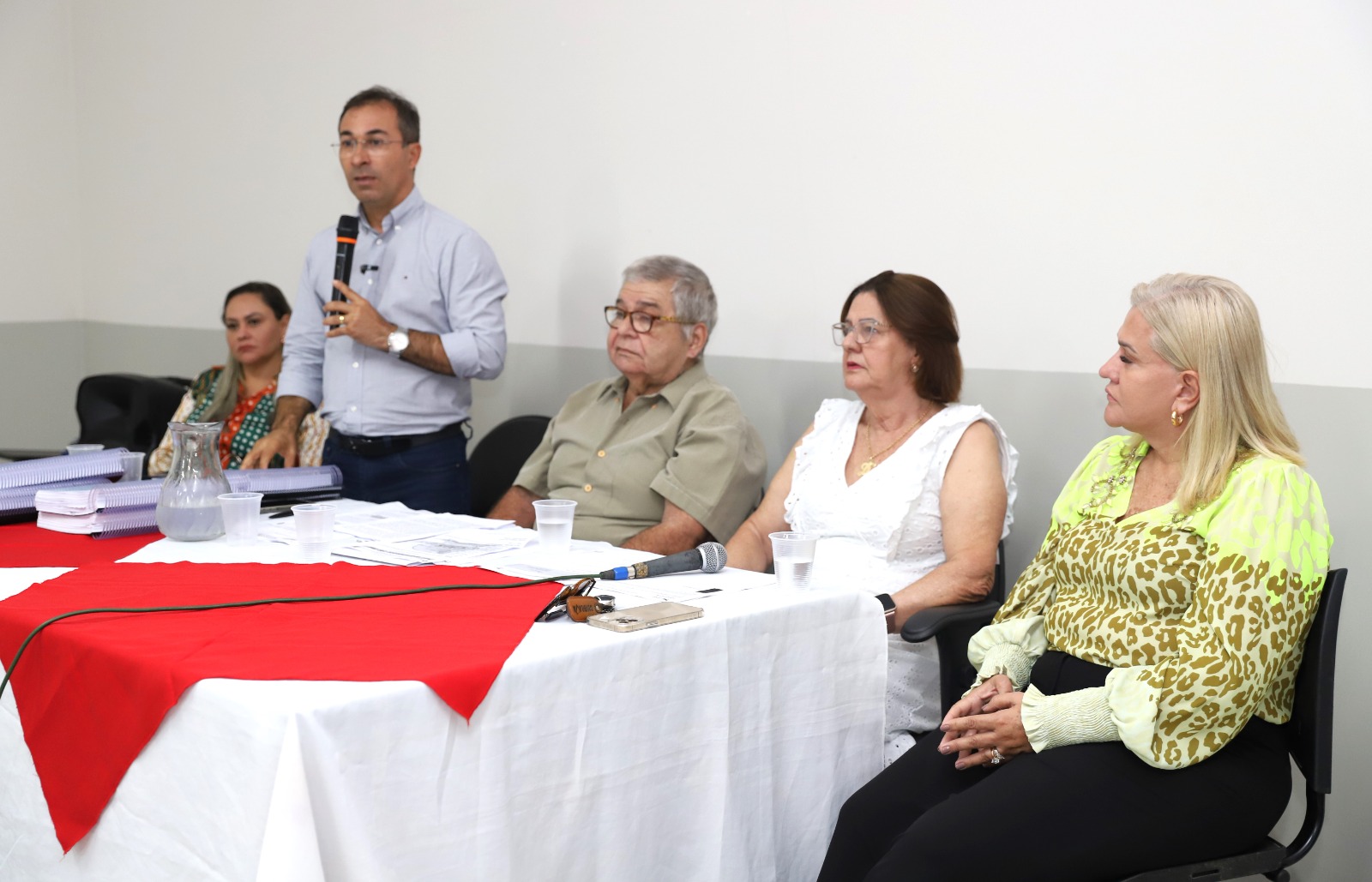 Durante o evento, o prefeito Wagner Rodrigues citou a transparência municipal com os recursos e os investimentos da gestão na área da Saúde que contribuem para o desempenho das ações do CMS