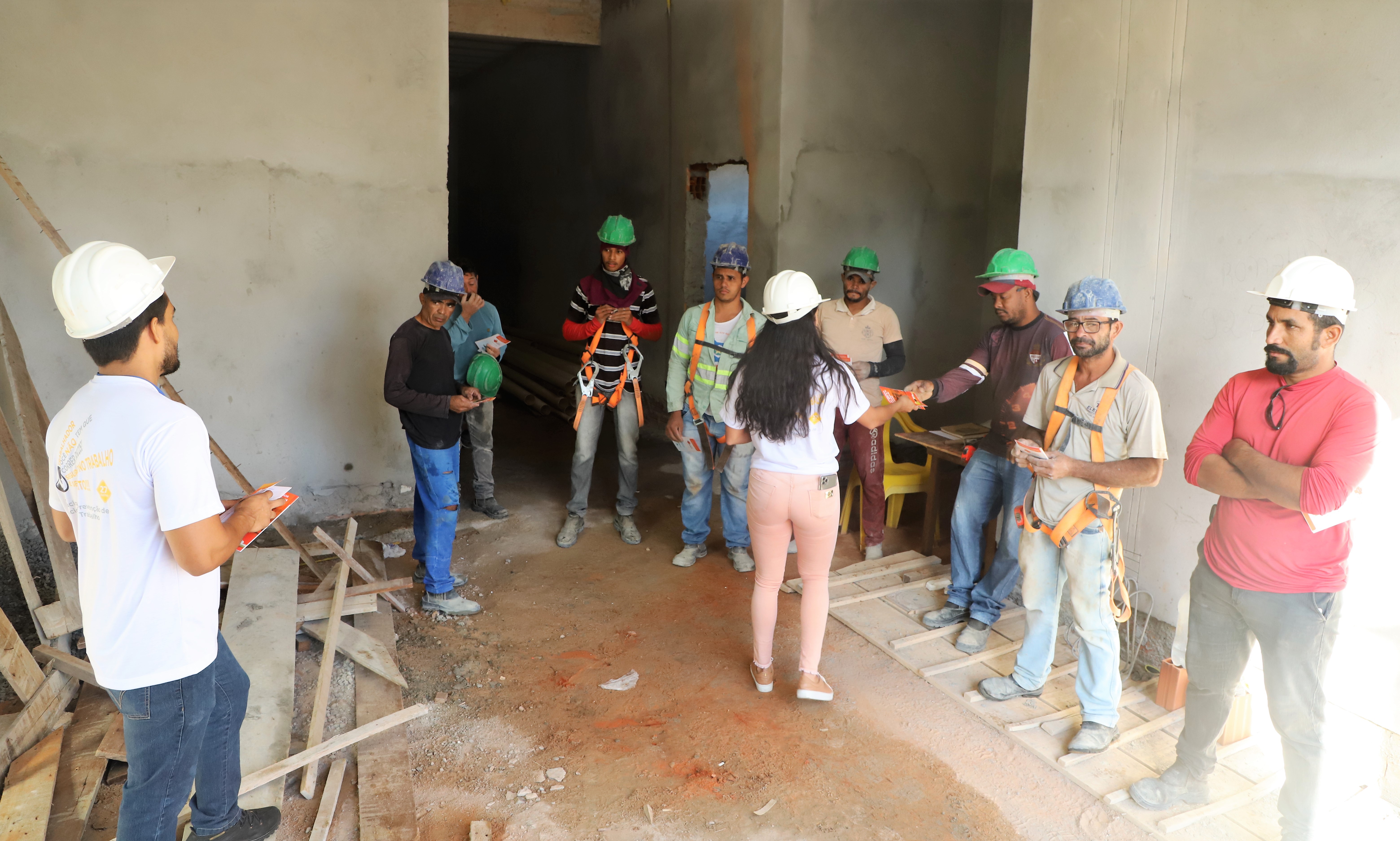 Em 2024, as UBS, o Hospital Dom Orione, o Hospital de Referência e a UPA registraram, juntos, 1.520 casos de acidentes relacionados ao trabalho