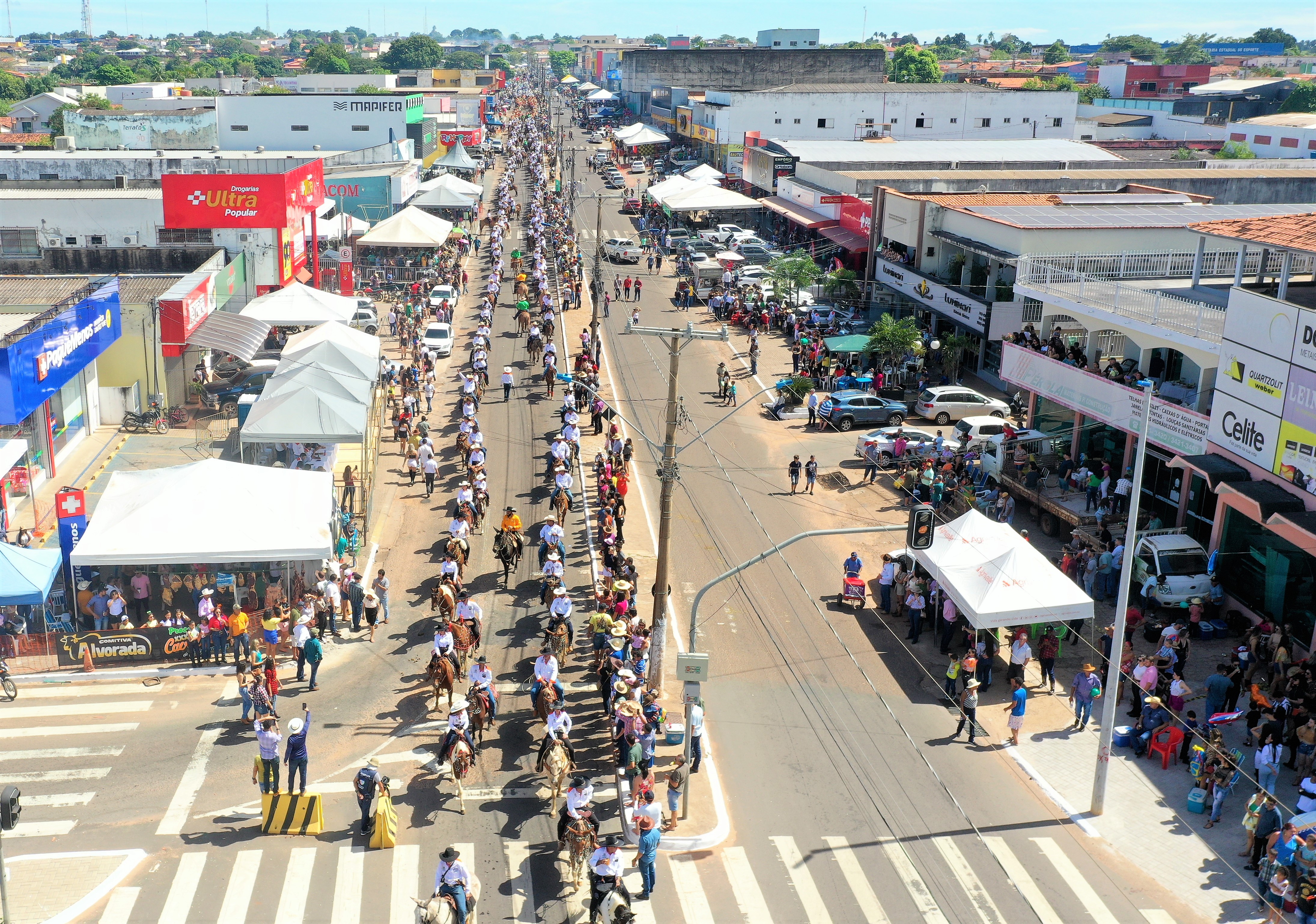 A partir das 6 horas da manhã do domingo, agentes da ASTT iniciarão as interdições pontuais em vias que fazem parte do trajeto da Cavalgada, avançando as interdições conforme for iniciando o evento