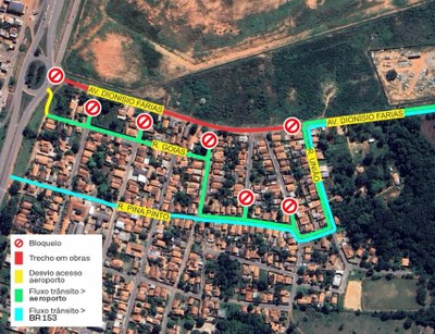 Duplicação da avenida que dá acesso ao Aeroporto de Araguaína será iniciada nesta segunda-feira, 27