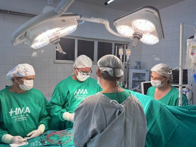 Hospital Municipal de Araguaína realiza a primeira cirurgia cardíaca pediátrica minimamente invasiva do Tocantins