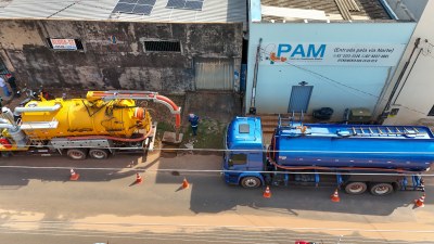 Prefeitura intensifica limpeza e manutenção de galerias no período chuvoso