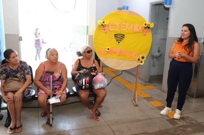 Setembro Amarelo: UBS, CAPS, prainha da Via Lago e Shopping recebem ações de saúde mental durante o mês