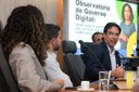 Araguaína é destaque entre municípios brasileiros no lançamento do Observatório Brasileiro de Governo Digital em Brasília