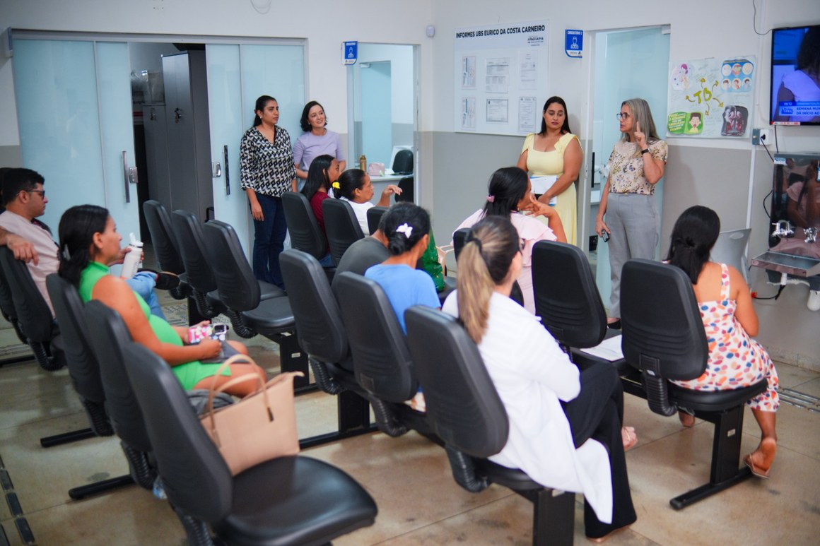Araguaína inicia campanha Agosto Dourado com ações de incentivo à amamentação e à doação de leite materno