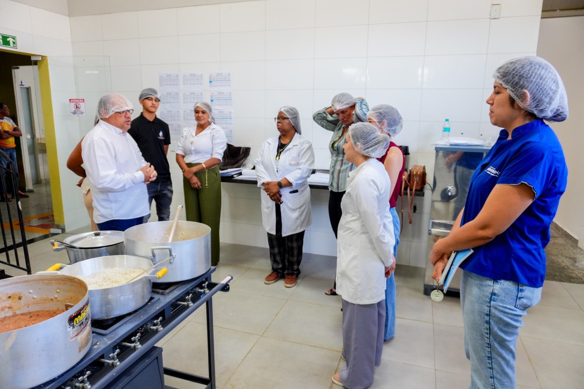 Educação de Araguaína recebe avaliação positiva do Conselho Estadual de Alimentação Escolar em novo modelo de merenda