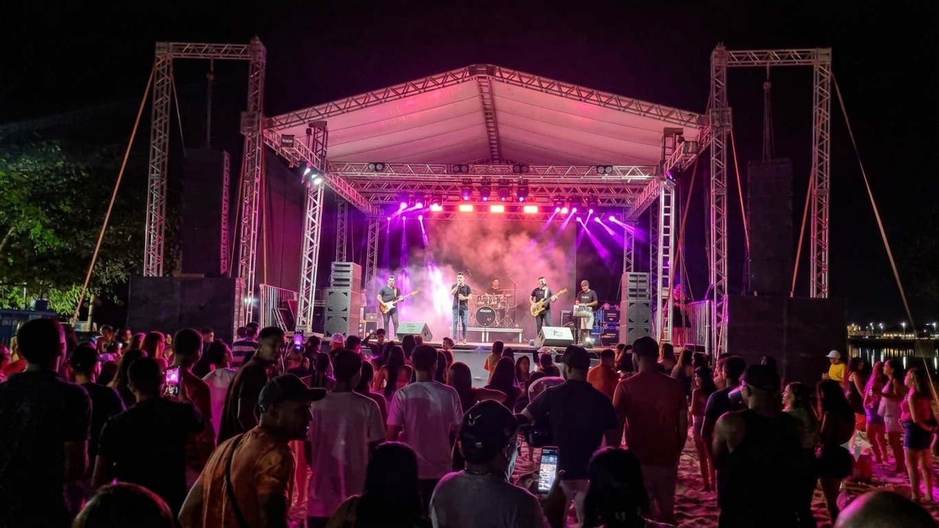 Ao longo da temporada, a Prainha da Via Lago recebeu centenas de visitantes, valorizando artistas locais e oferecendo um espaço de convivência, entretenimento e cultura para moradores e turistas.