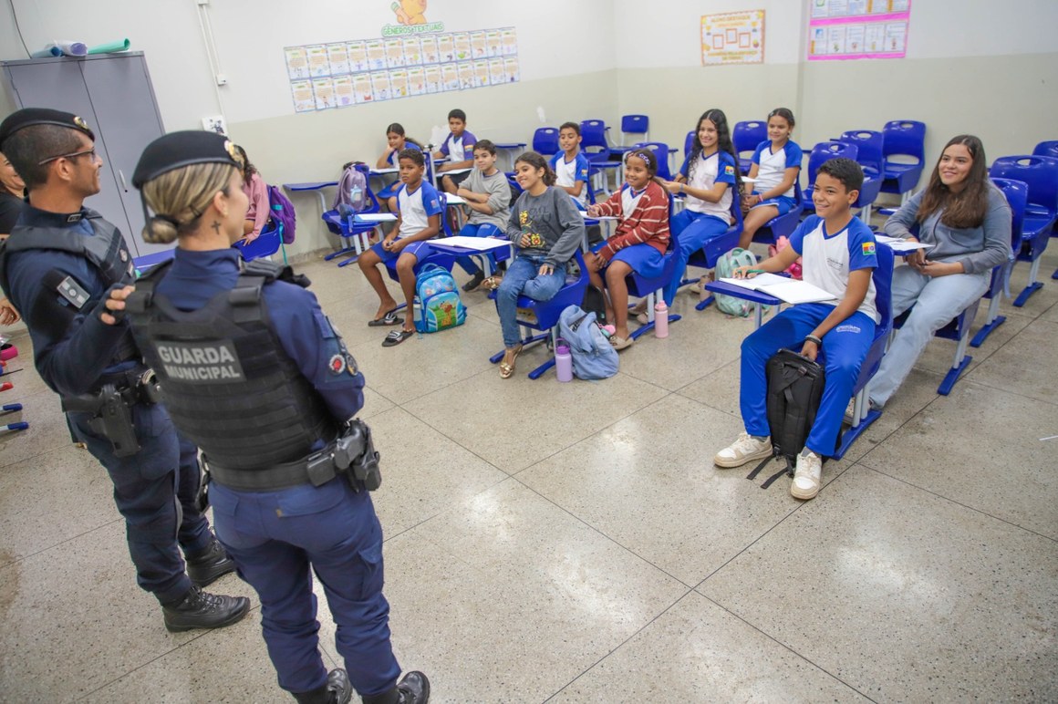 Guarda Municipal reforça segurança nas escolas e creches de Araguaína com o programa Guardiã Escolar