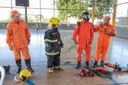 Parceria entre a Prefeitura e o Corpo de Bombeiros Militar leva curso inédito de prevenção de acidentes e noções de primeiros-socorros a escolas municipais de Araguaína