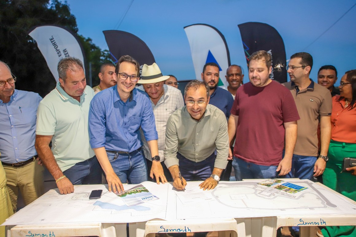 Prefeitura de Araguaína lança construção de novo parque urbano no Setor Raizal