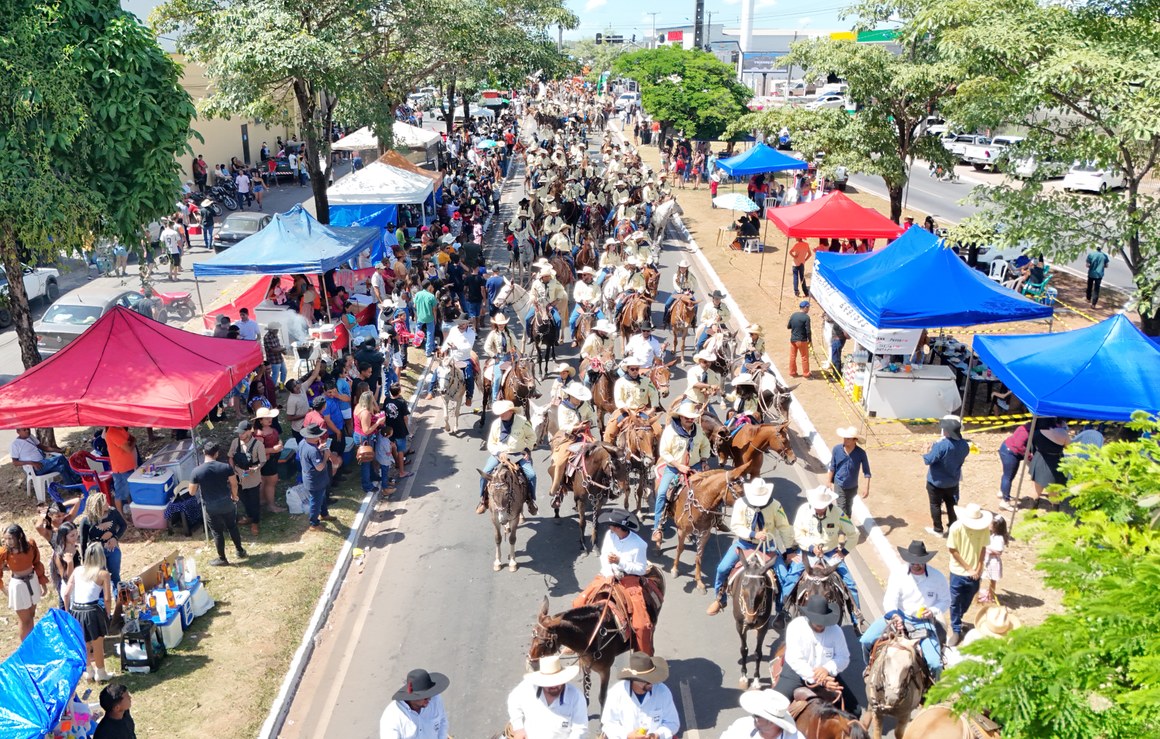 Prefeitura estende horário de permanência para tendas durante a Cavalgada de Araguaína 2026