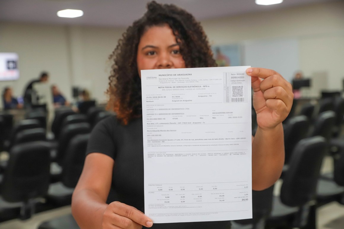 Programa Nota Cidadã entrega prêmio de R$ 50 mil a cliente do comércio de Araguaína