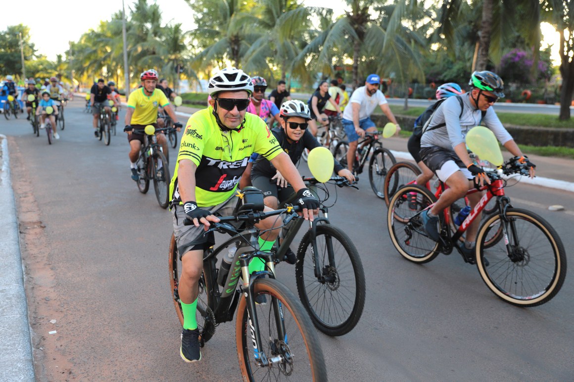 "Sou uma história de superação”, disse ciclista participante do 6º Pedal Amarelo de Araguaína